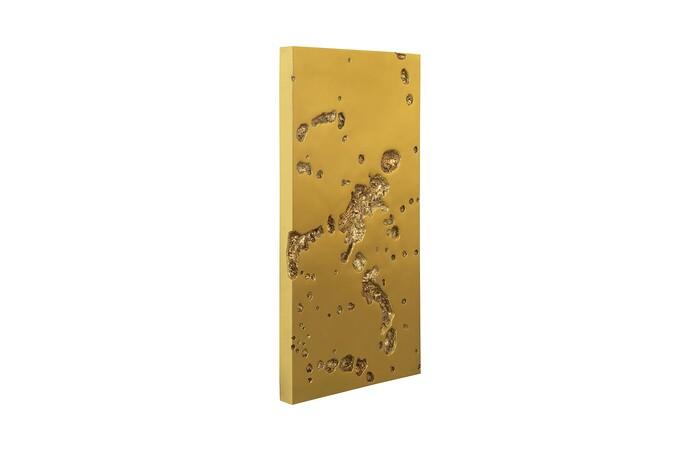 Splotch Wall Art, Rectangle, Gold Leaf — view 2