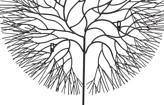 Wire Tree Wall Art, Circle, Metal — view 10