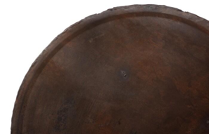 Reclaimed Oil Drum Wall Disc, Individual Pieces, Assorted Colors and Depths — view 3