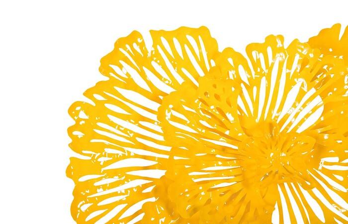Flower Wall Art, Dandelion, Metal — view 7