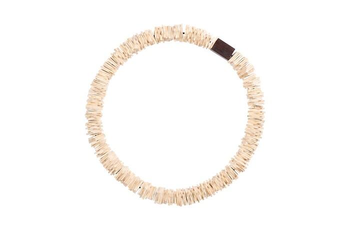 Stacked Wall Ring — LG, Bleached