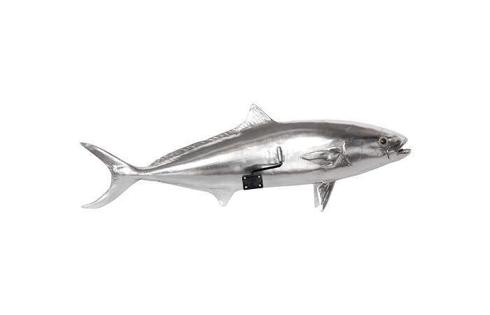 Yellow Tailed King Fish Wall Sculpture, Resin — view 4