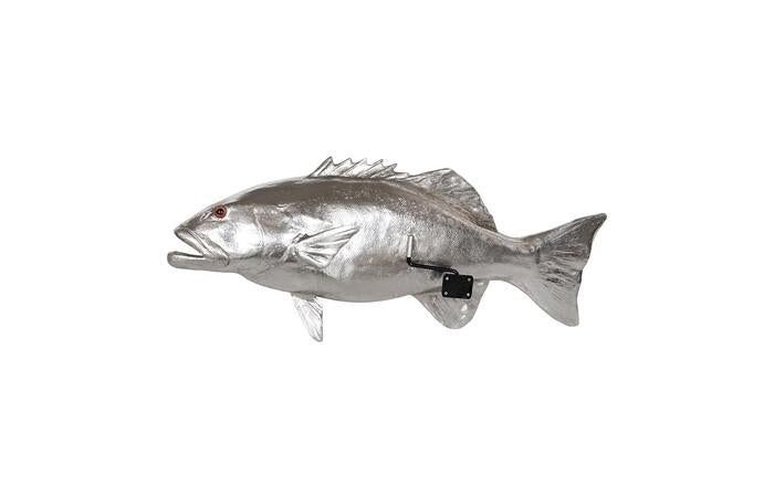Coral Trout Fish Wall Sculpture, Resin — view 3