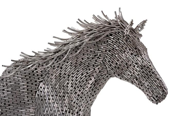 Herd of Horses Wall Sculpture E — view 3