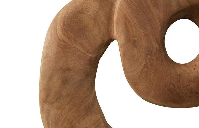 Swirl Wall Tile, Teak Wood — view 8
