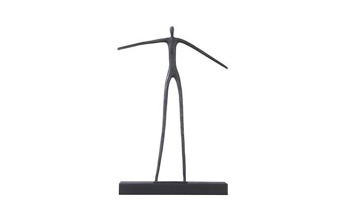 Moveable Man On Short Shelf , Standing — One Size, As Shown