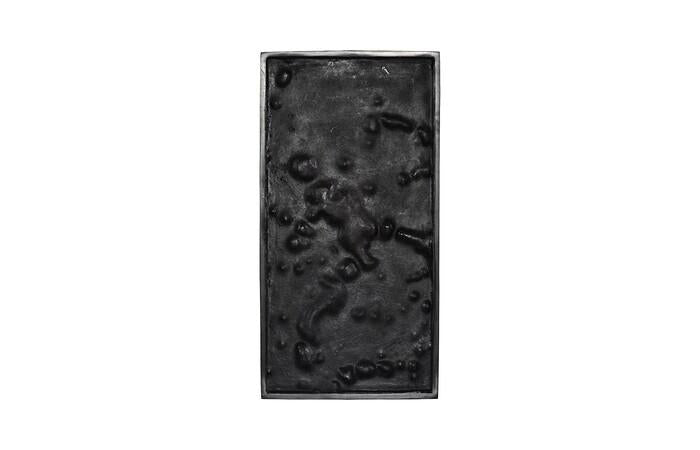Splotch Wall Art, Rectangle, Silver Leaf — view 4