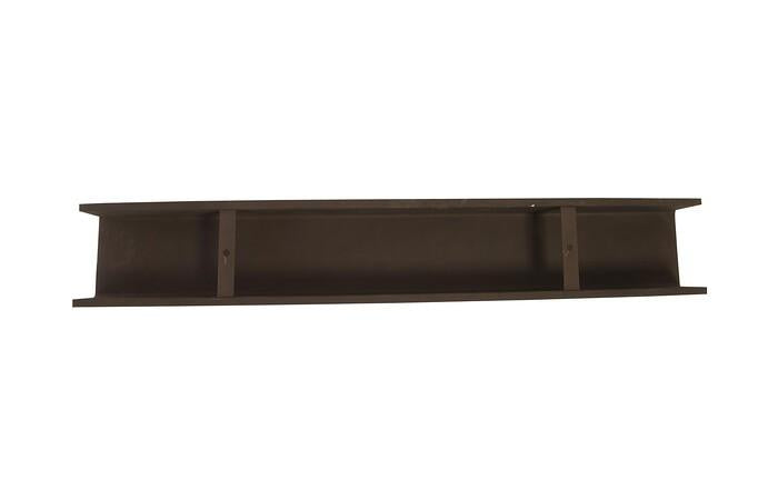 I-Beam Wall Shelf, Rust — view 4