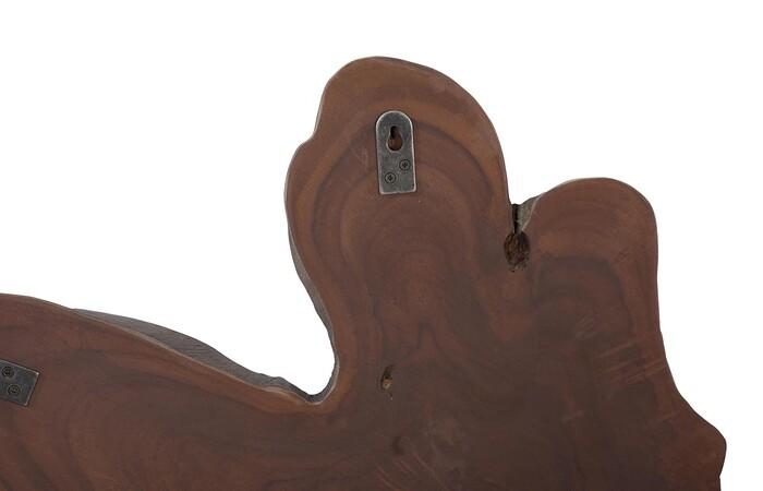 Freeform Teak Wall Slice — view 25