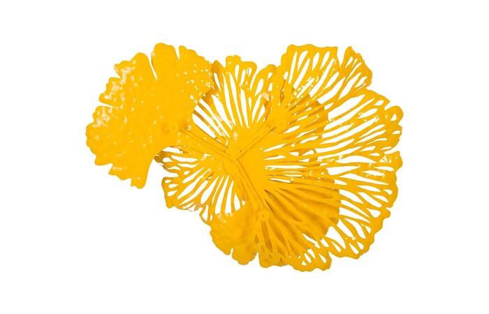 Flower Wall Art, Dandelion, Metal — view 10