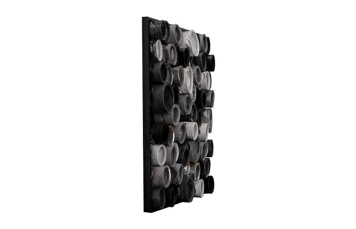 Paint Can Wall Art, Square, Mixed Neutrals, Assorted LG — view 2