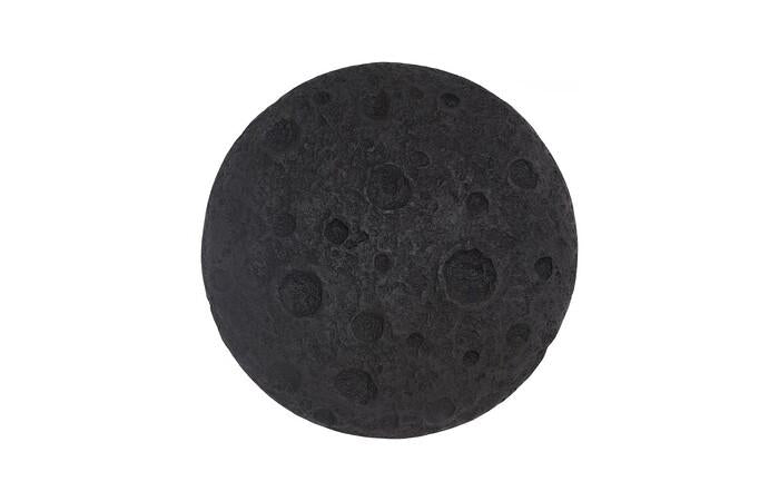 Crater Wall Art, 22" — One Size, Black Stone