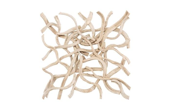 Vine Wall Tile — LG, Bleached