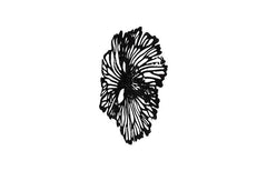 Flower Wall Art, Metal — view 48