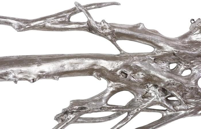 Root Wall Art, Large, Silver Leaf — view 3