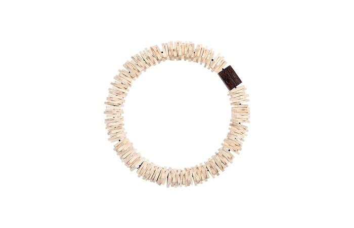 Stacked Wall Ring — SM, Bleached