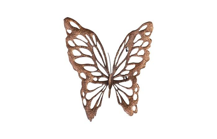 Butterfly Wall Art, Metal — view 2