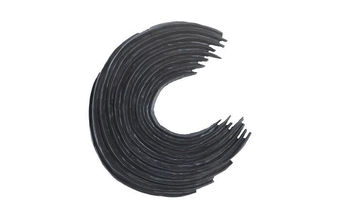 Swoop Wall Art, Wood — Large, Black
