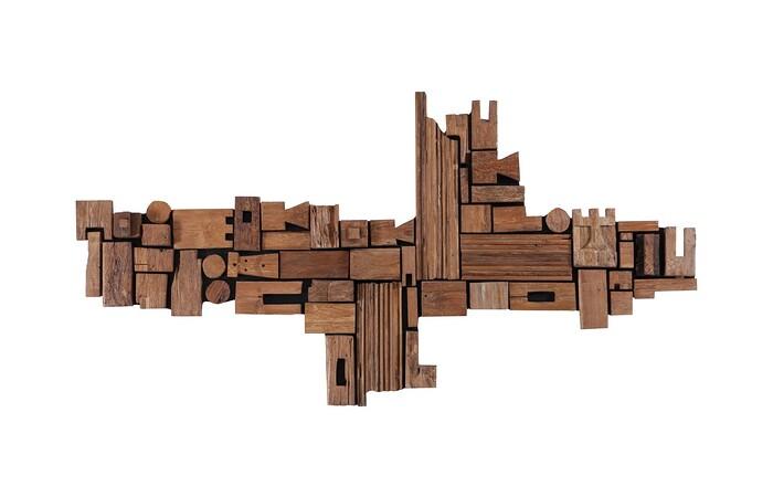 Asken Wall Art, Wood, Freeform — One Size, As Shown