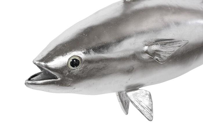 Mackerel Fish Wall Sculpture, Resin — view 3