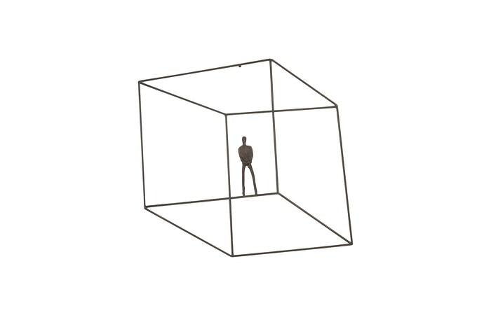 Perspective Wall Art, Square, Standing Arms Down — One Size, As Shown