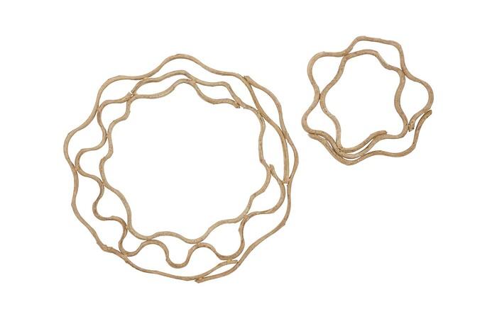Vine Rings, Set of 2 — One Size, As Shown