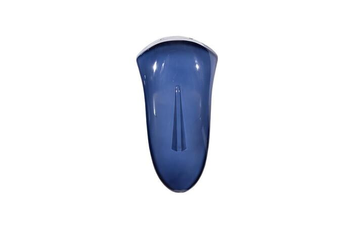 Classic Convex Cycladic Wall Art — One Size, Blue