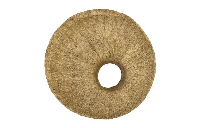 Convergence Mirror, Resin — One Size, Gold Leaf