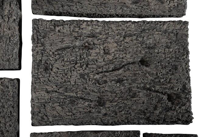 Etched Rock Puzzle Wall Tiles, Set of 9 — view 3