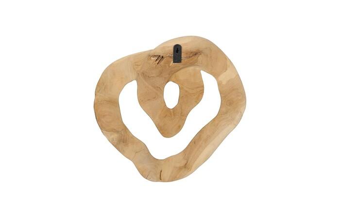 Swirl Wall Tile, Teak Wood — view 4