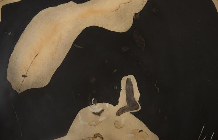 Cast Petrified Wood Wall Tile, Resin, Thin — view 3