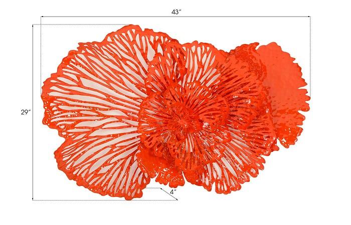 Flower Wall Art, Metal Phillips Collection
