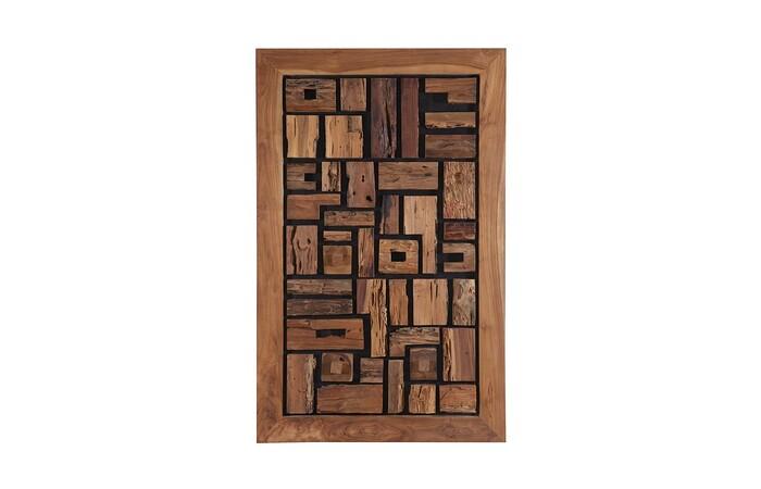 Asken Wall Art, Wood — SM, As Shown