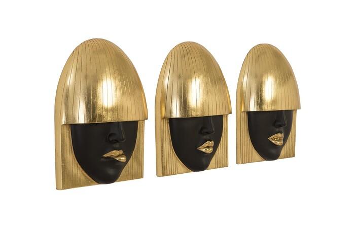 Fashion Faces Wall Art, Set of 3 — view 6