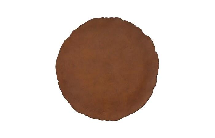 Cast Oil Drum Wall Discs, Resin, Rust Finish, Set of 4 — view 3