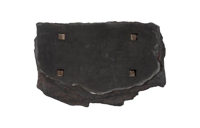 Stratified Cast Stone Wall Art, Painted Slate — view 4