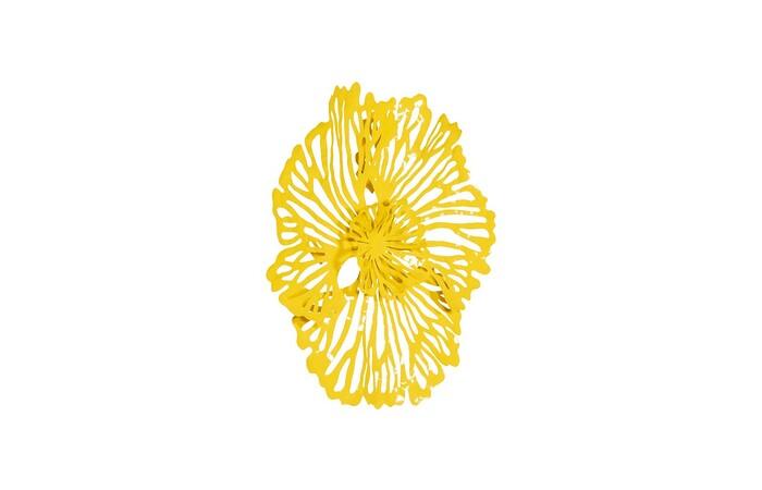 Flower Wall Art, Dandelion, Metal — view 2