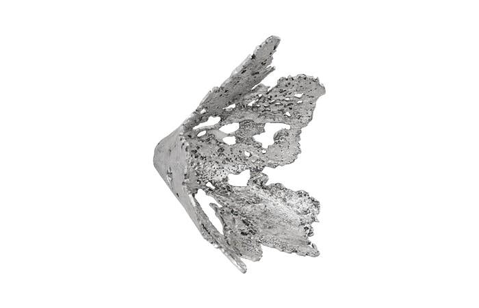 Perforated Splash Bowl Wall Art, Silver Leaf — One Size, Silver Leaf