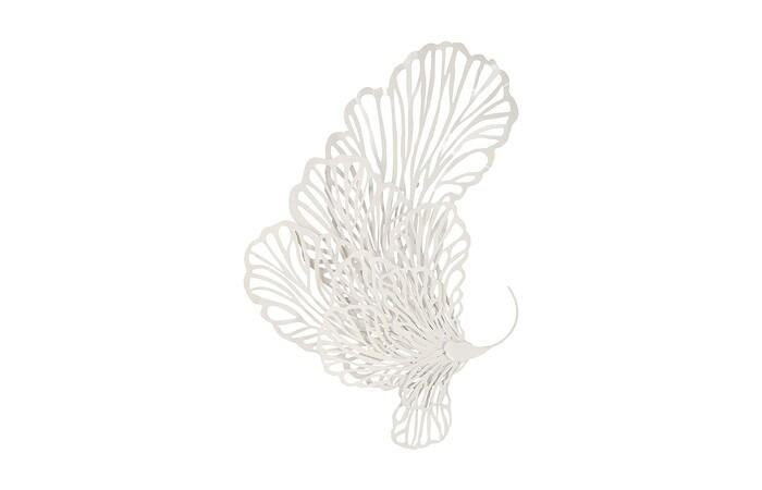 Butterfly Wall Art — SM, White