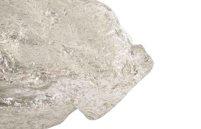 Boulder Wall Art, Silver Leaf — view 5