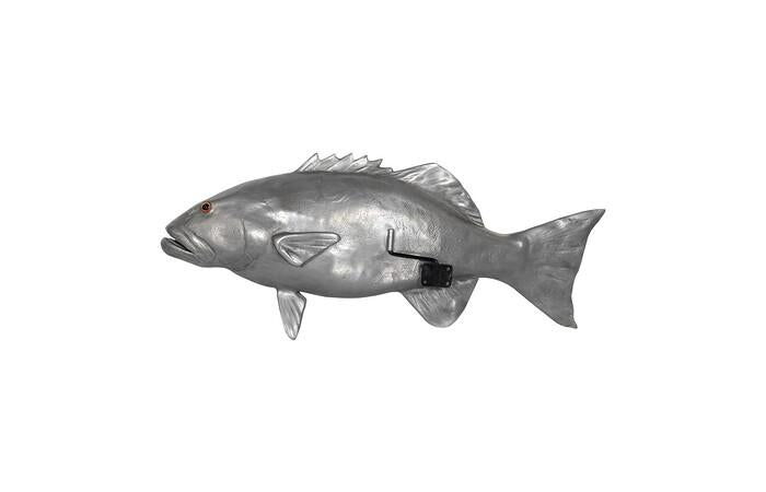 Coral Trout Fish Wall Sculpture, Resin — view 6