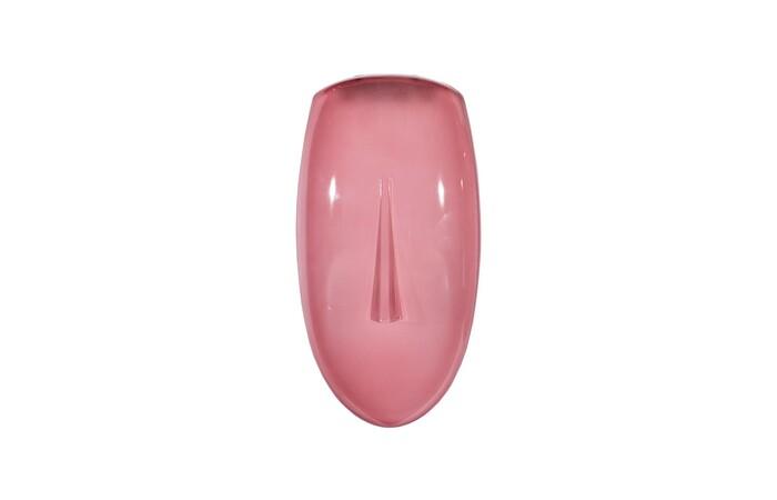 Classic Concave Cycladic Wall Art — One Size, Pink
