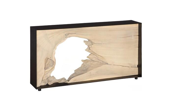 Framed Console Table, Bleached TH119524 Consoles Phillips Collection