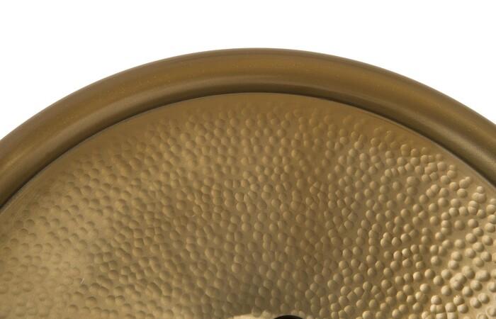 Button Wall Tile, Hammered Metal — view 9