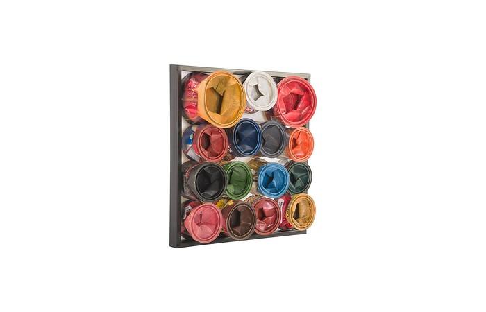 Paint Can Wall Art, Square — view 10