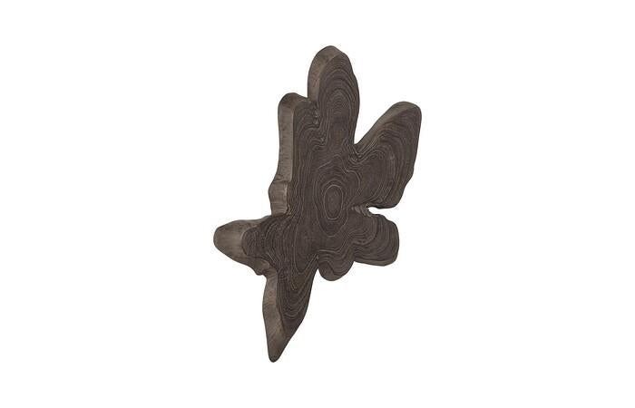 Freeform Teak Wall Slice — view 22