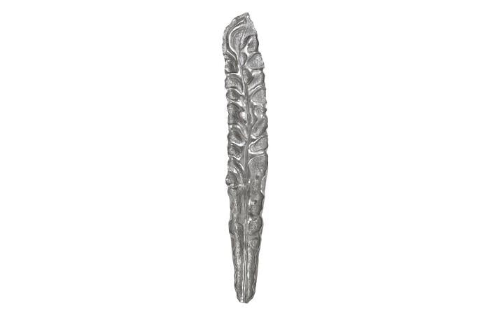 Petiole Wall Leaf, Liquid Silver, Colossal, Version B — One Size, Liquid Silver