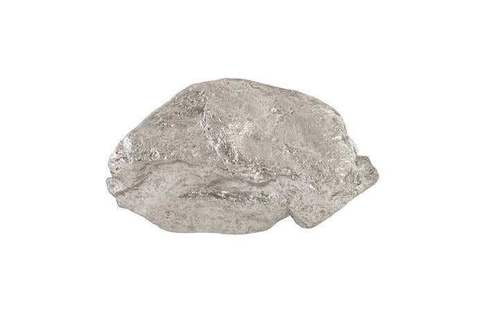 Boulder Wall Art, Silver Leaf — One Size, Silver Leaf