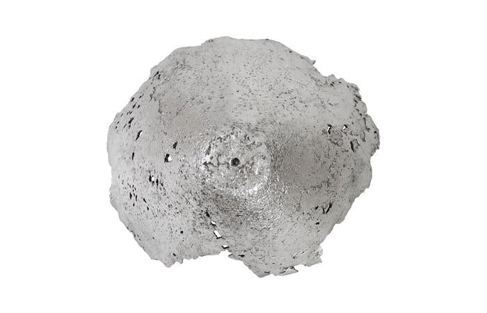Jagged Splash Bowl Wall Art, Silver Leaf — view 3