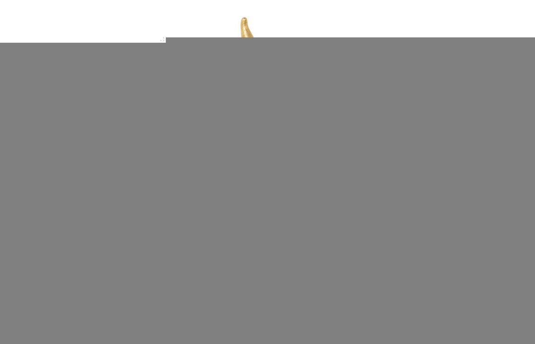 Starfish, Set of 4 — LG, Gold Leaf